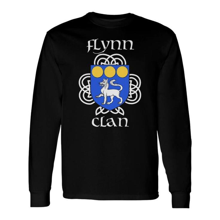 Flynn Crest Coat Of Arms Long Sleeve T-Shirt T-Shirt