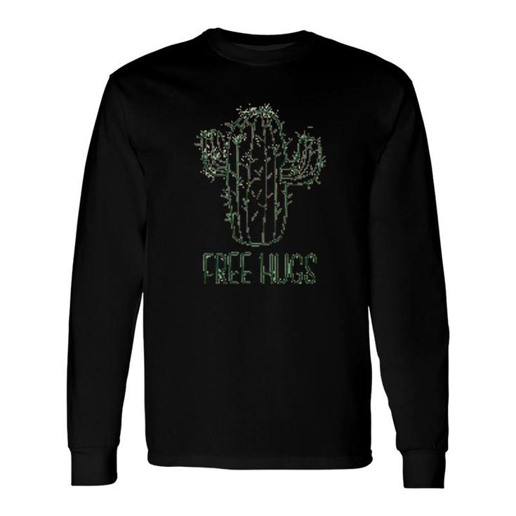 Free Hugs Cactus Long Sleeve T-Shirt
