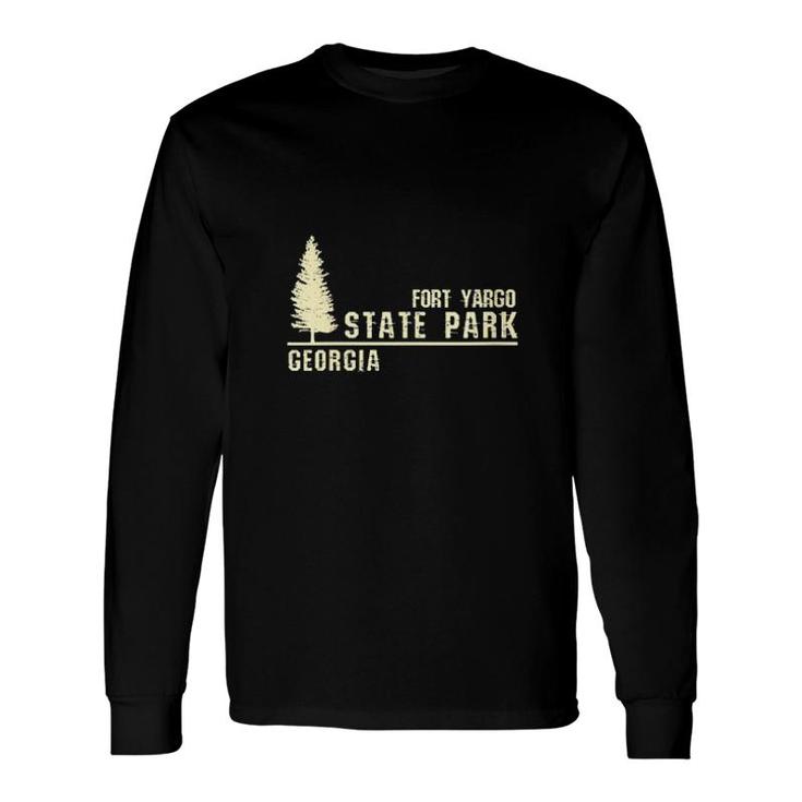 Ga Souvenir Georgia Fort Yargo State Park Long Sleeve T-Shirt