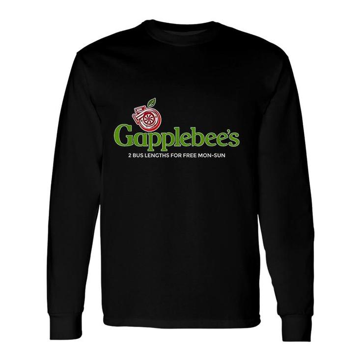 Gapplebees Drag Racing American Muscle Turbo Boosted Long Sleeve T-Shirt