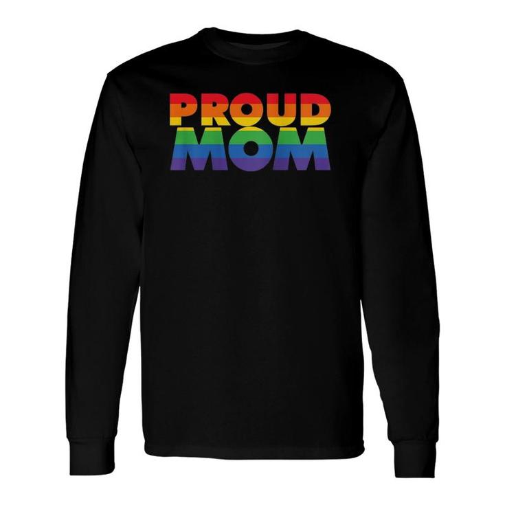 Gay Pride Proud Mom Lgbt Parent Father's Day Raglan Baseball Tee Long Sleeve T-Shirt T-Shirt