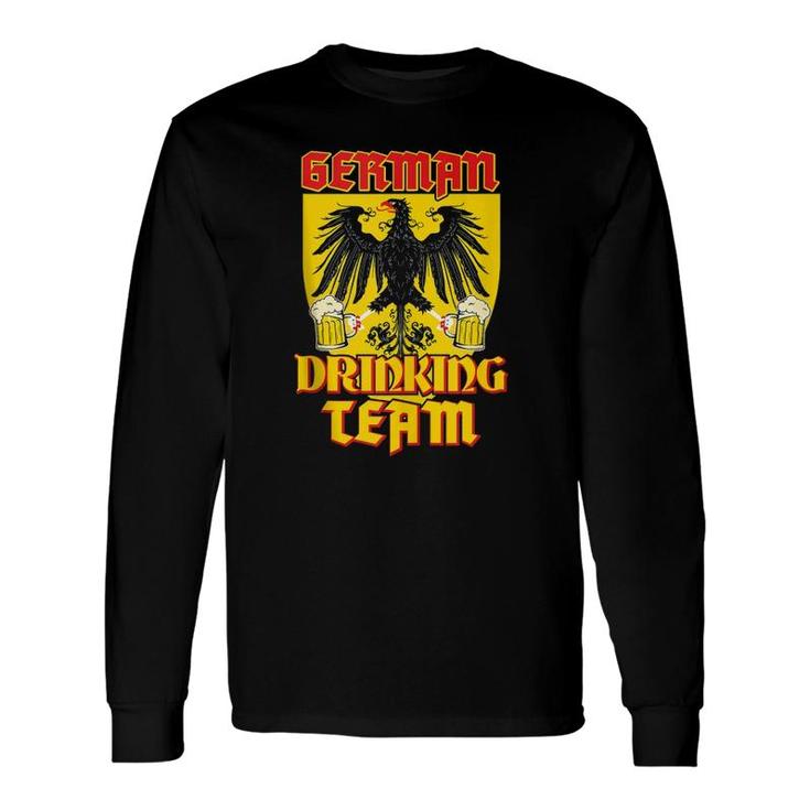 German Drinking Team Germany Flag Oktoberfest Long Sleeve T-Shirt T-Shirt