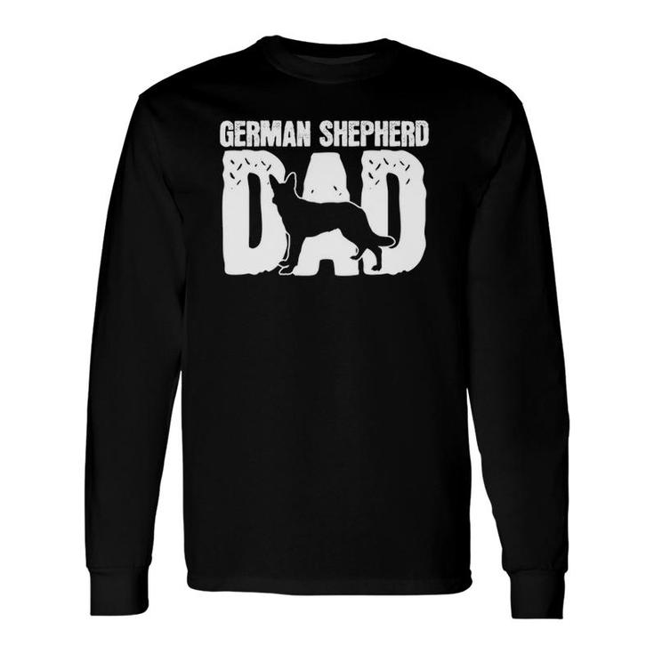 German Shepherd Dad Dog Lover Father's Day Long Sleeve T-Shirt T-Shirt