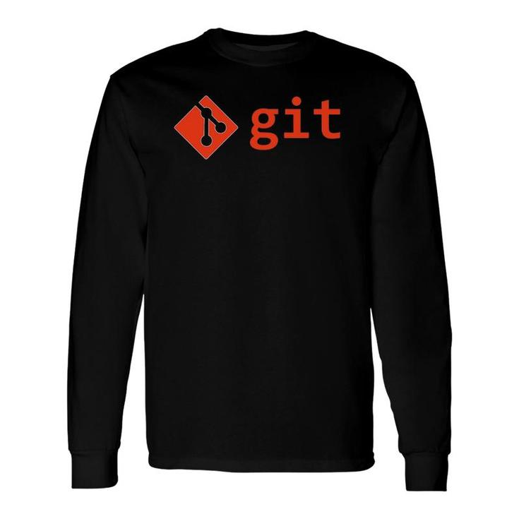 Git Git Commit Push Programmer Long Sleeve T-Shirt T-Shirt