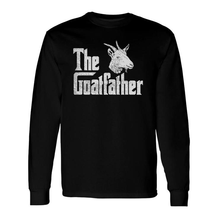 Goatfather, Goat Dad, Goat, Goat Lover Long Sleeve T-Shirt T-Shirt