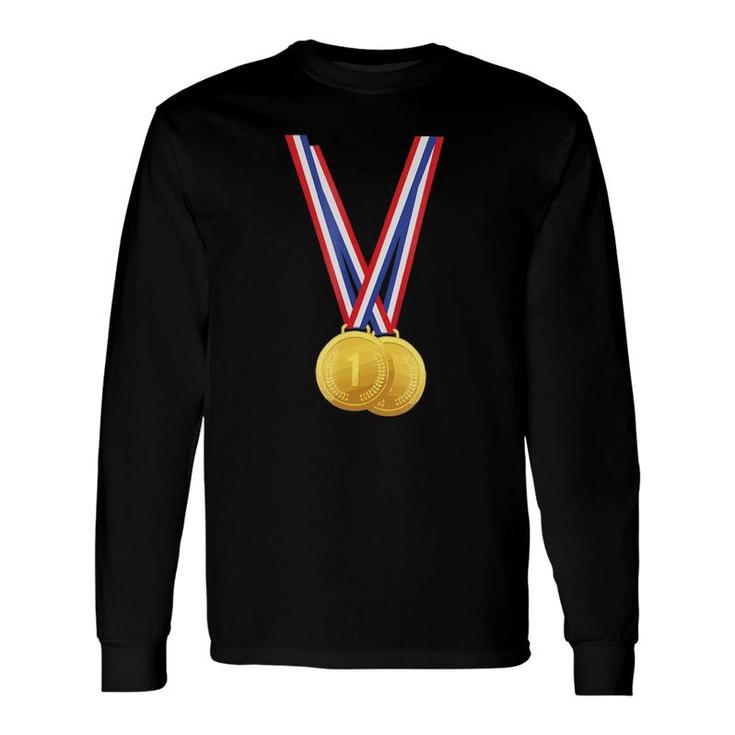 Gold Medals For Winners And Champions Long Sleeve T-Shirt T-Shirt