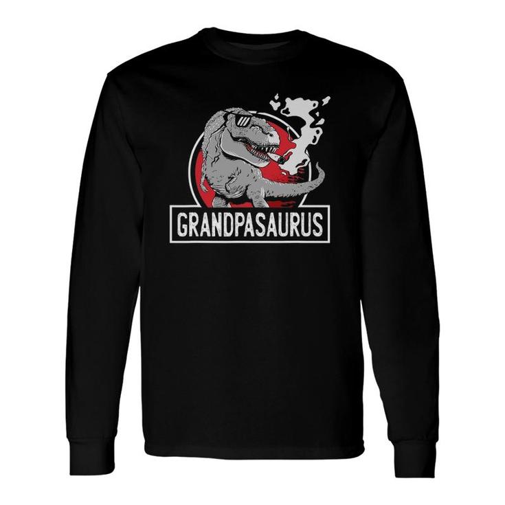 Grampasaurus Rex Grandfather Grampa Dinosaurs Grandpasaurus Long Sleeve T-Shirt T-Shirt