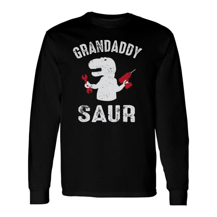 Granddaddy Saurus rex Grandpasaurus Long Sleeve T-Shirt T-Shirt