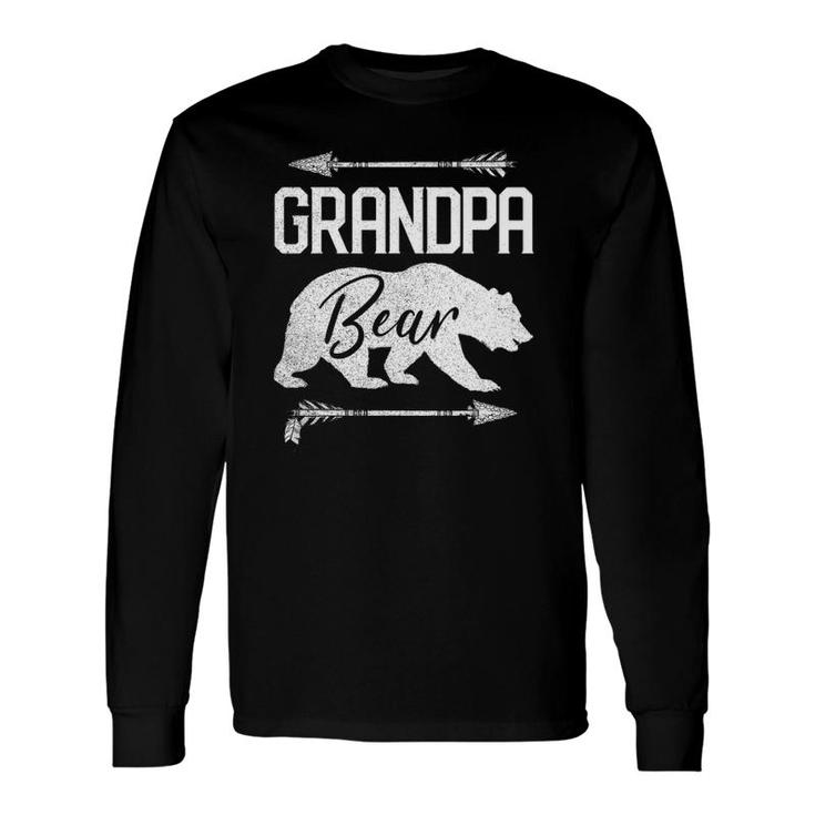 Grandpa Bear Father's Day Papa Dad Best Top Long Sleeve T-Shirt T-Shirt