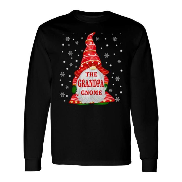 The Grandpa Gnome Christmas Matching Xmas Holiday Long Sleeve T-Shirt T-Shirt