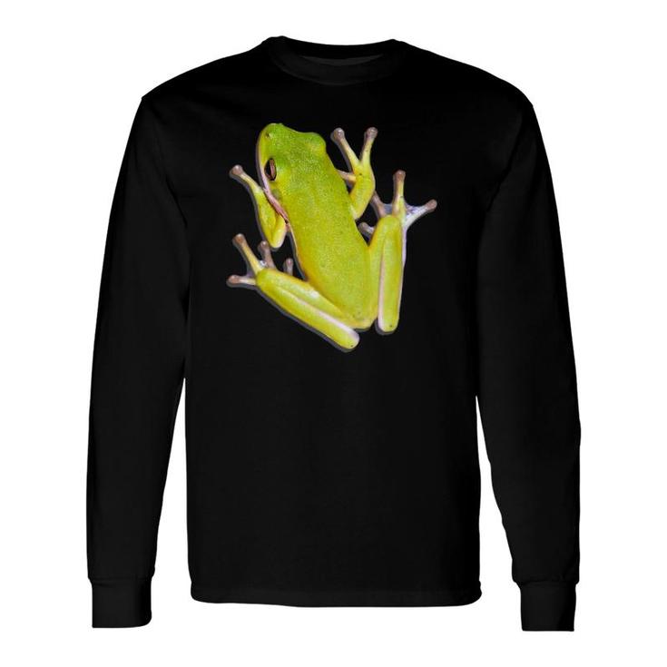 Green Tree Frog Lover Long Sleeve T-Shirt T-Shirt