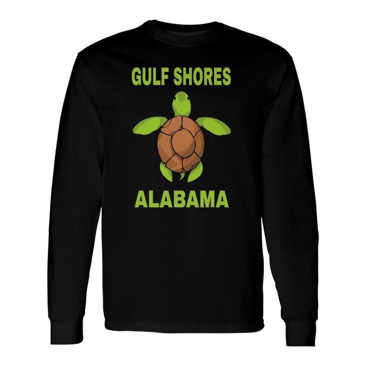 Gulf Shores Vacation Alabama Sea Turtle Long Sleeve T-Shirt T-Shirt