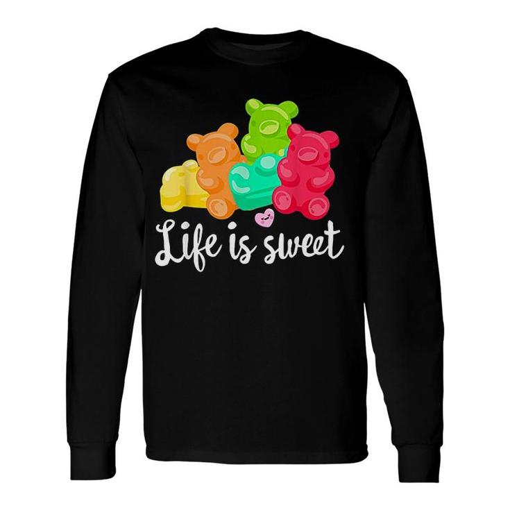 Gummy Bears Soft Sugar Candy Fruity Juicy Long Sleeve T-Shirt