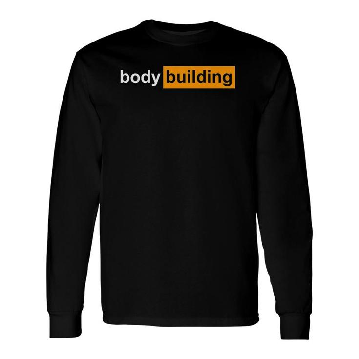 Gym Bodybuilding Sports Powerlifting Long Sleeve T-Shirt T-Shirt