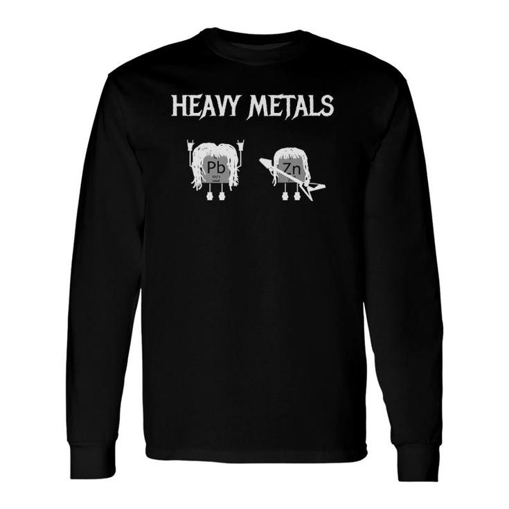 Heavy Metals Geeky Chemistry Spelling With Elements Long Sleeve T-Shirt T-Shirt