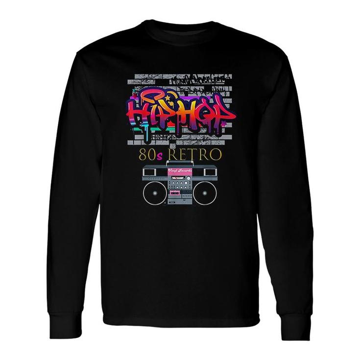 Hip Hop 80s Party Outfit Idea Long Sleeve T-Shirt T-Shirt