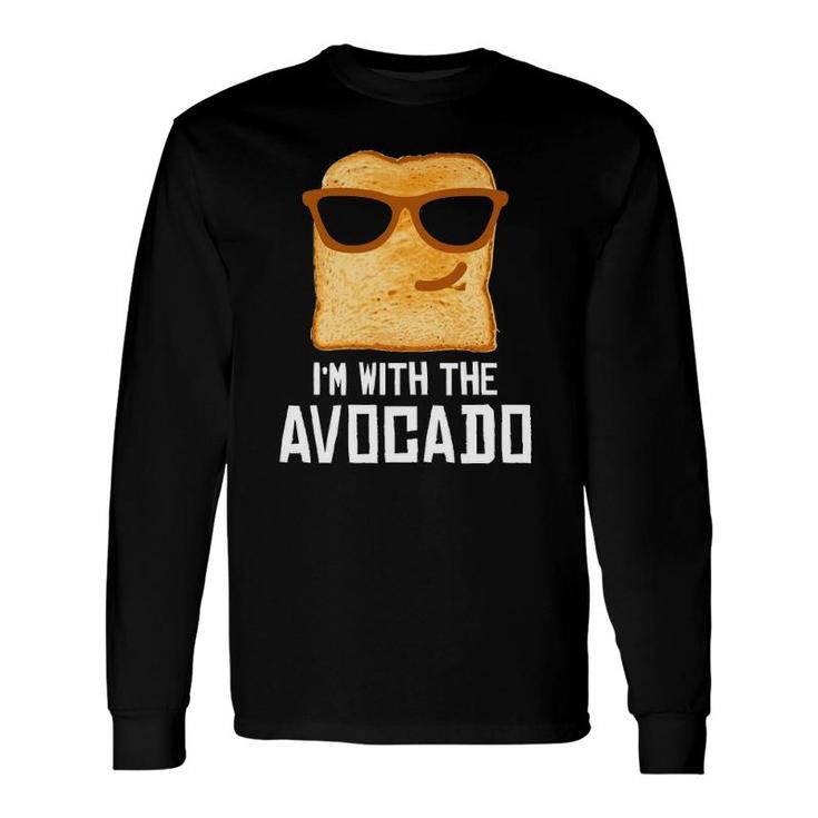 I'm With The Avocado Toast Halloween Costume Long Sleeve T-Shirt T-Shirt