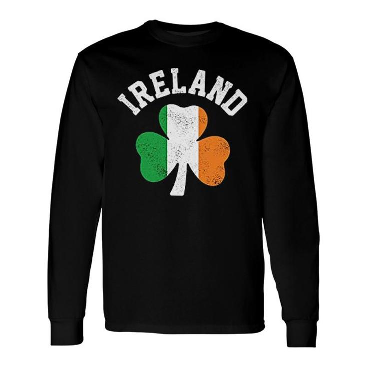 Instant Message Ireland Shamrock Long Sleeve T-Shirt T-Shirt