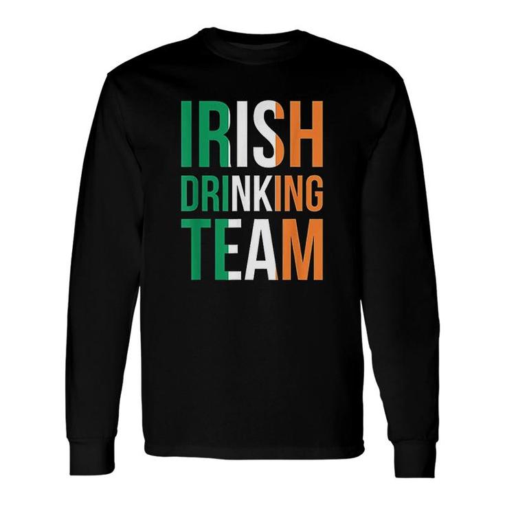 Irish Drinking Team Ireland St Patricks Day Long Sleeve T-Shirt