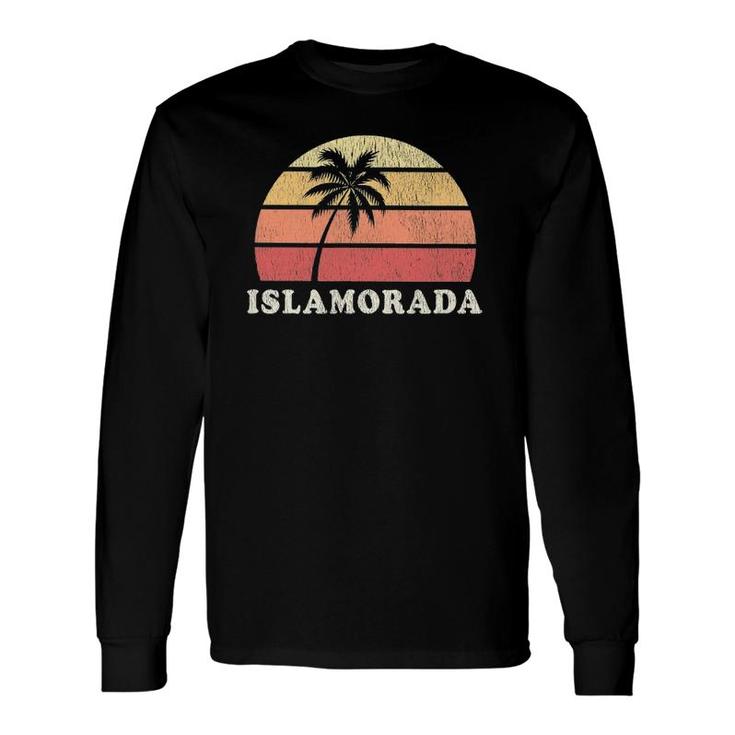 Islamorada Fl Vintage 70S Retro Throwback Long Sleeve T-Shirt T-Shirt