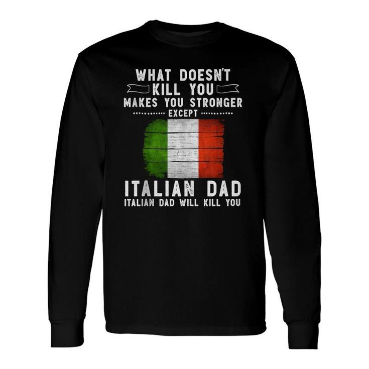Italy Dad For Father's Day Tank Top Long Sleeve T-Shirt T-Shirt