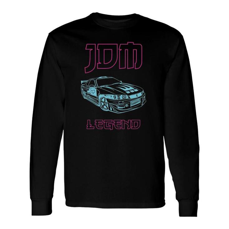Jdm Legend Japanese Street Racing Car Drifting Automotive Long Sleeve T-Shirt T-Shirt