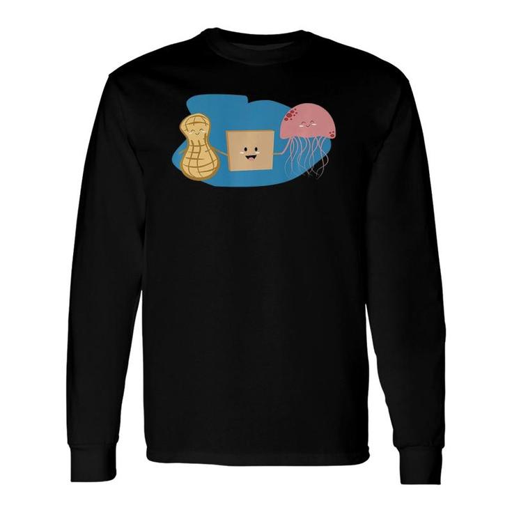 Jellyfish Peanut Butter And Jelly Long Sleeve T-Shirt T-Shirt