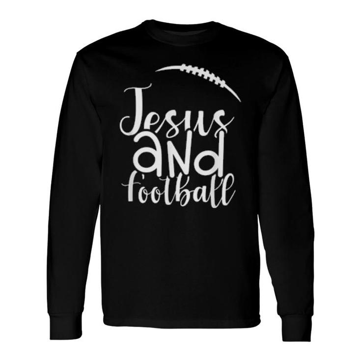 Jesus And Football Amen Classic Football Long Sleeve T-Shirt