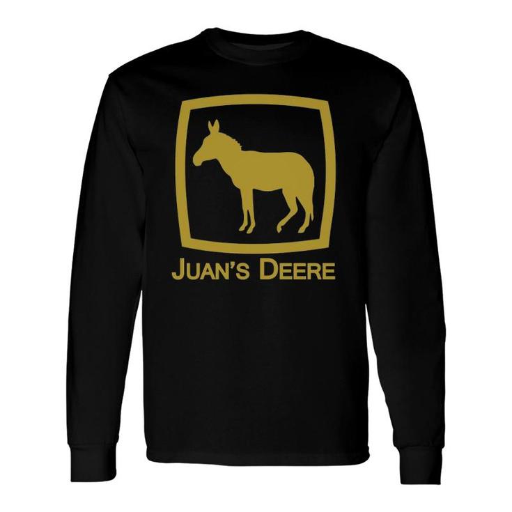 Juan's Deere Immigration Novelty Caravan Parody Long Sleeve T-Shirt