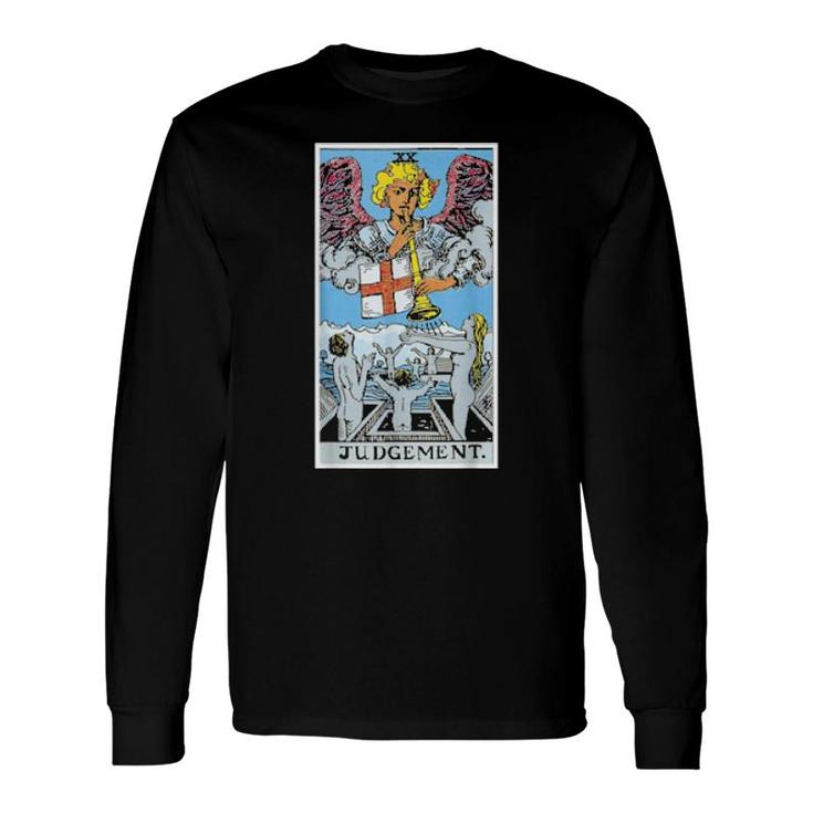 Judgement Tarot Card Occult Beliefs Divination Magic Long Sleeve T-Shirt