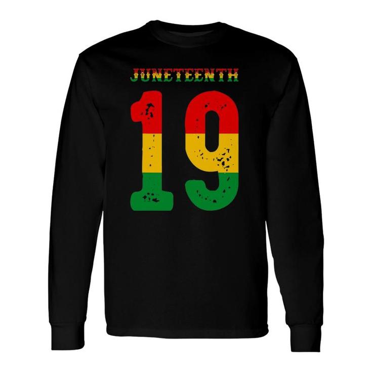 Juneteenth Ancestors Black African American June 19 Ver2 Long Sleeve T-Shirt T-Shirt