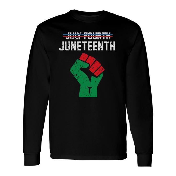 Juneteenth Is My Independence Day Juneteenth Long Sleeve T-Shirt T-Shirt