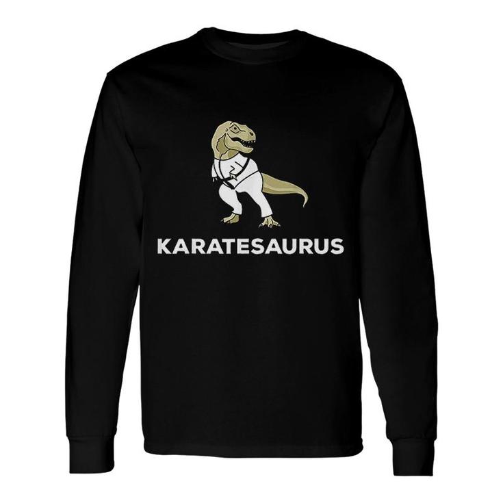 Karate Rex Karatesaurus Long Sleeve T-Shirt T-Shirt