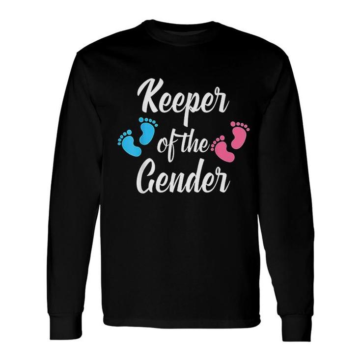 Keeper Of The Gender Baby Announcement Long Sleeve T-Shirt T-Shirt