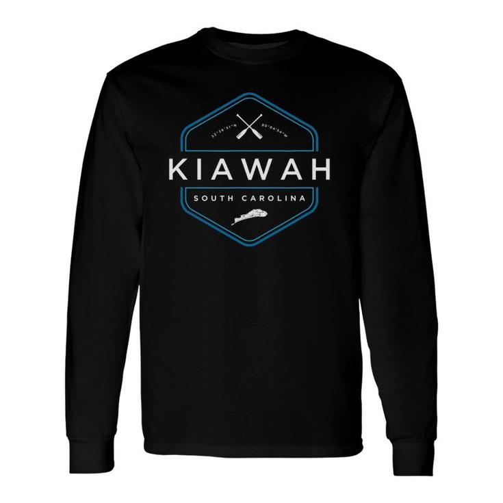 Kiawah Island South Carolina Beach Graphic Long Sleeve T-Shirt T-Shirt