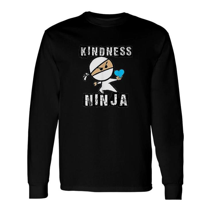 Kindness Ninja Choose Kind Anti Bullying Movement Long Sleeve T-Shirt T-Shirt