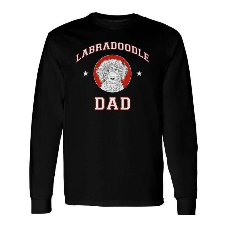 Labradoodle Dog Breed Dad Father Long Sleeve T-Shirt T-Shirt