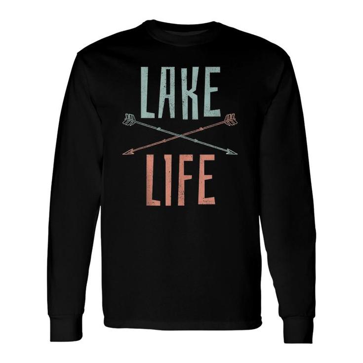 Lake Life Vintage Arrows Summer Long Sleeve T-Shirt T-Shirt