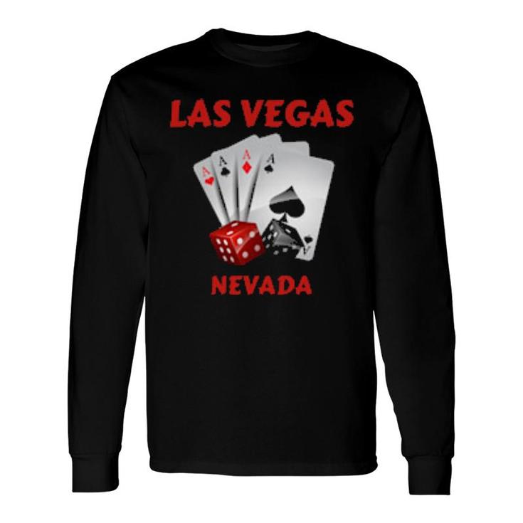 Las Vegas Nevada Grafik Long Sleeve T-Shirt T-Shirt