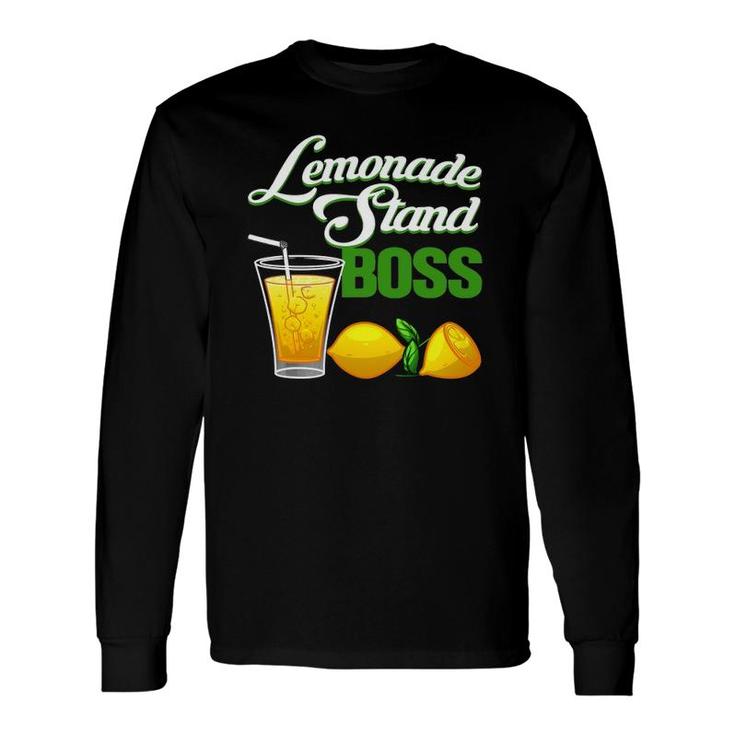 Lemonade For Lemon Juice Stand Boss Long Sleeve T-Shirt T-Shirt