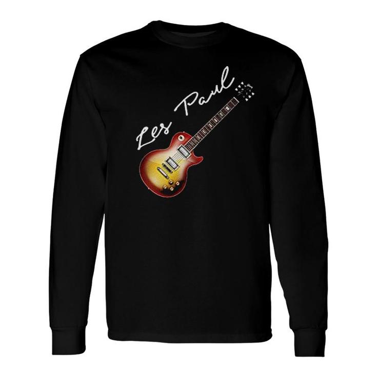 Les Paul 50s 60s Jazz Blues Country Long Sleeve T-Shirt T-Shirt