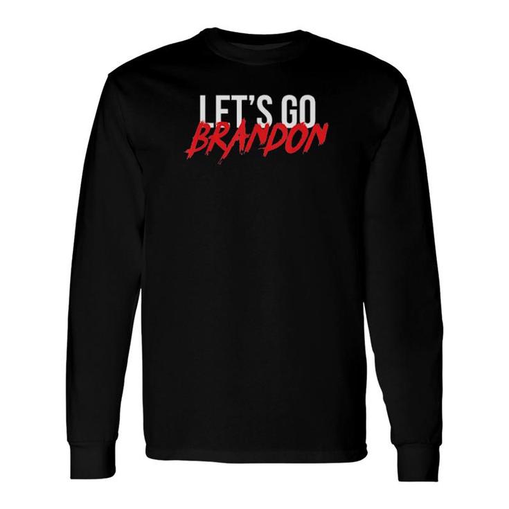 Let’S Go Brandon 80S Aesthetic 2021 Tee Long Sleeve T-Shirt