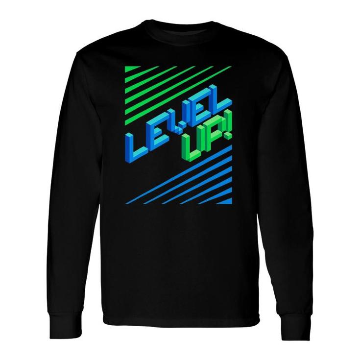 Level Your Game Up I Controller Ps5 Gaming Long Sleeve T-Shirt T-Shirt