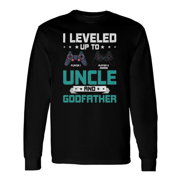I Leveled Up To Uncle Video Gamer Uncle Long Sleeve T-Shirt T-Shirt