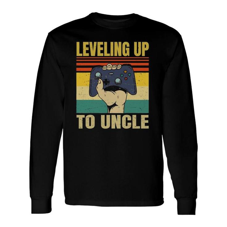 Leveling Up To Uncle Gamer Long Sleeve T-Shirt T-Shirt