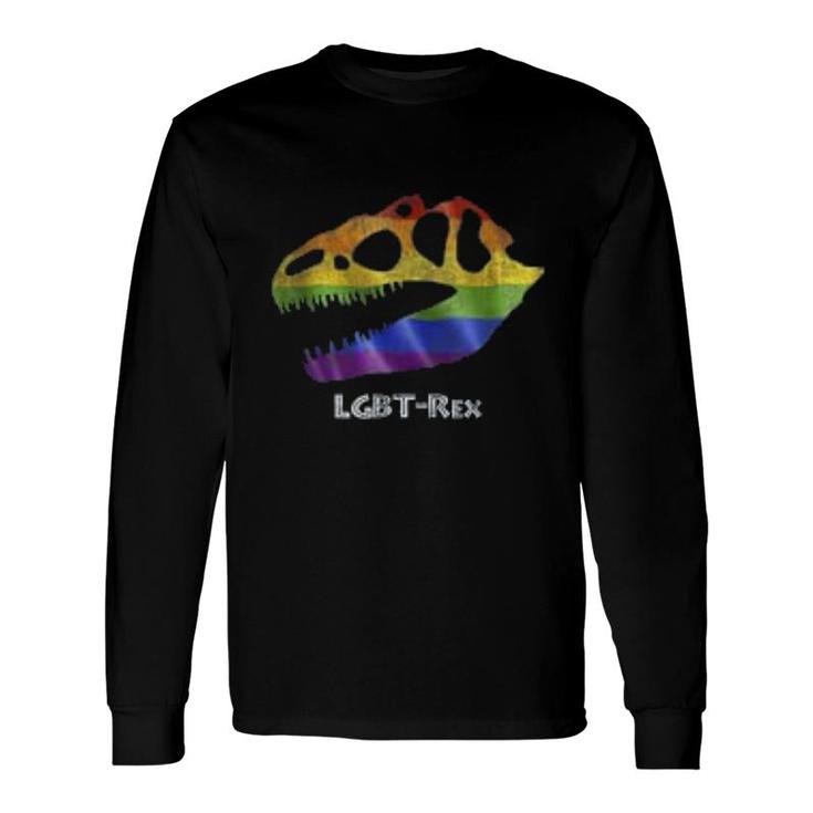 Lgbt Rex Dino Gay Pride Long Sleeve T-Shirt T-Shirt