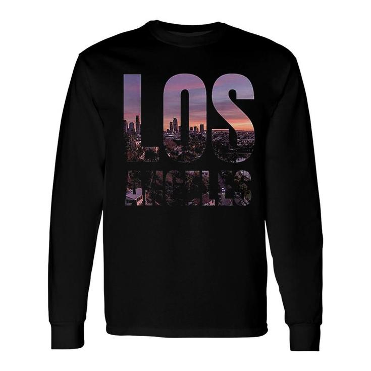 Los Angeles Skyline Long Sleeve T-Shirt T-Shirt