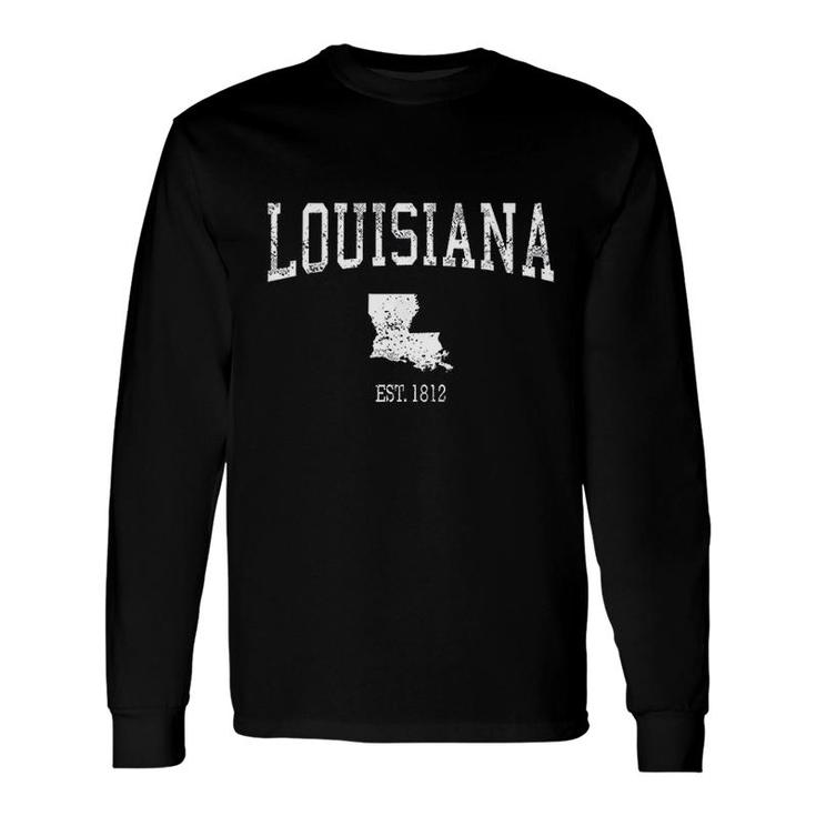 Louisiana Vintage Sports Long Sleeve T-Shirt
