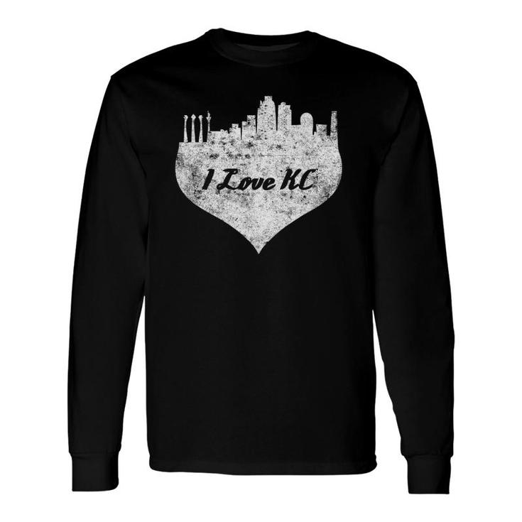  KC Heart T-Shirt, I Love Kansas City Gift : Clothing