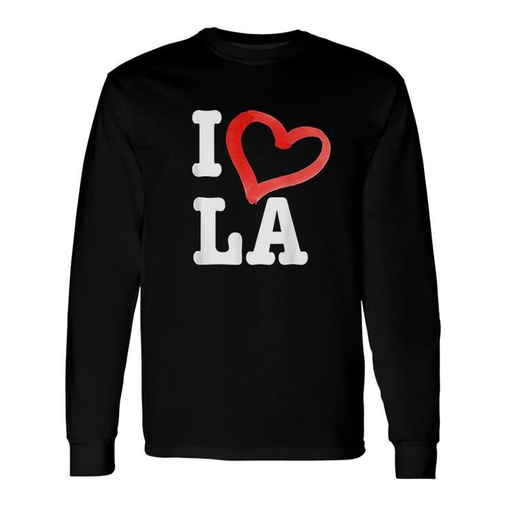 I Love La Los Angeles Long Sleeve T-Shirt T-Shirt